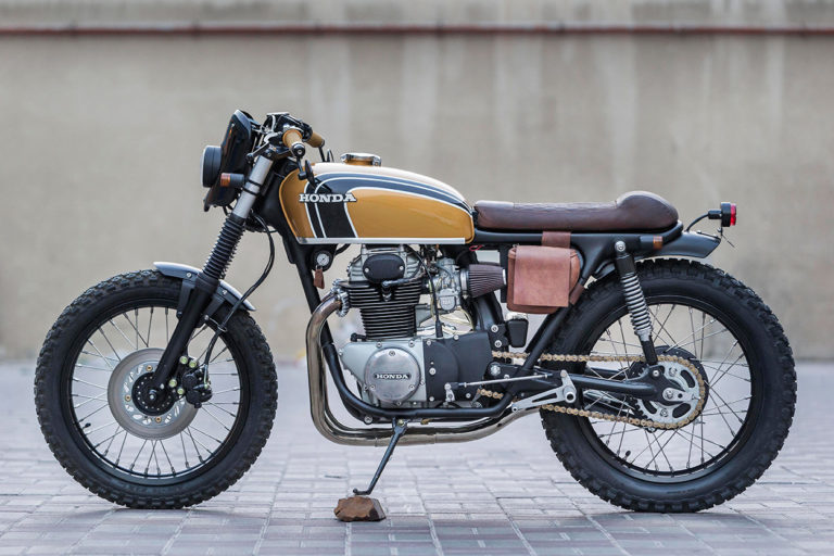 From Texas barn to the Persian Gulf: A CB350 from Dubai | Bike EXIF