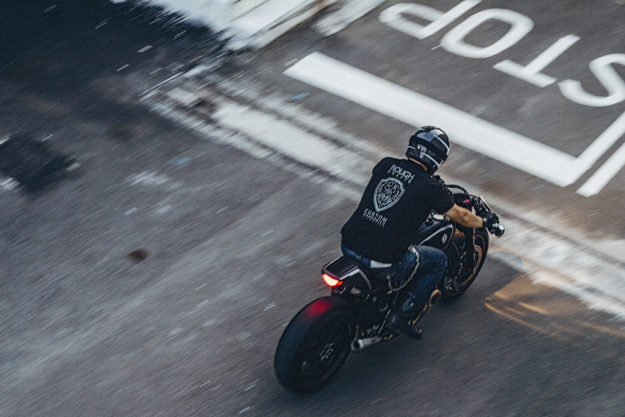 Scrambler Ducati Icon cafe racer by Rough Crafts