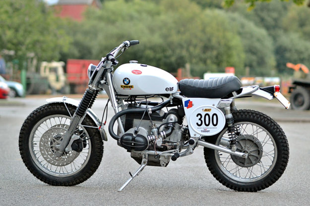 BMW R100 vintage scrambler by Dust Custom Motorcycles