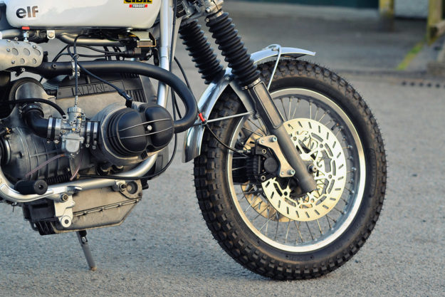 BMW R100 vintage scrambler by Dust Custom Motorcycles