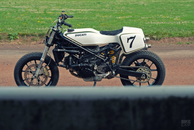 Ducati ST2 flat tracker by Deep Creek Cycleworks