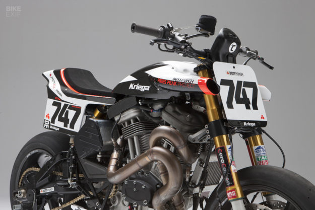 The BOTT XR1R Pikes Peak motorcycle—winner of the Exhibition Powersport class