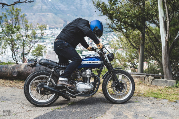 Motorcycle jeans review: Saint Stretch denim