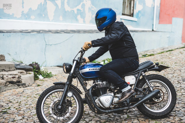 Motorcycle jeans review: Saint Stretch denim