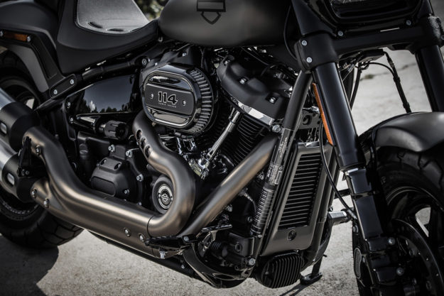 2018 Harley-Davidson Fat Bob engine