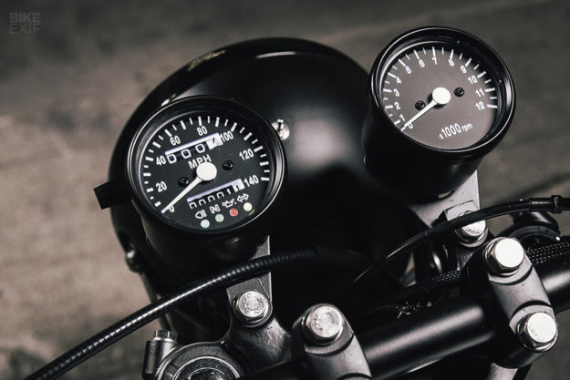 Custom Honda CB360 street tracker by Federal Moto