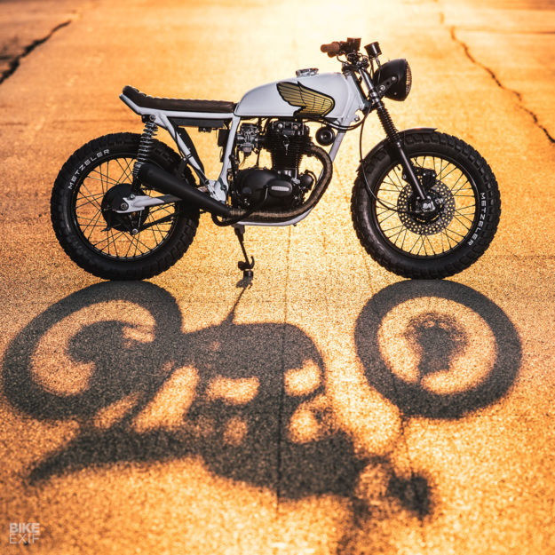 Custom Honda CB360 street tracker by Federal Moto