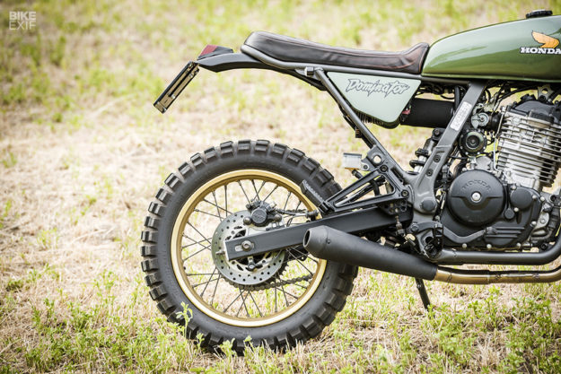 Dirt on the Cheap: A Low Budget, High Fun Honda Dominator 650 from North East Custom