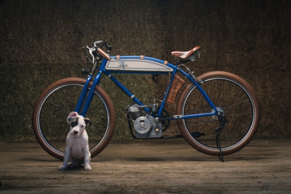 Puppy Love: A reimagined vintage Ducati Cucciolo from Analog Motorcycles