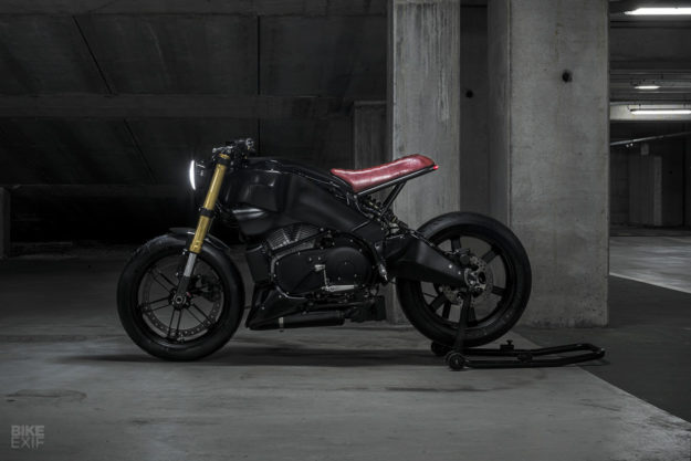 Buell XB9S cafe racer by North East Custom of Italy