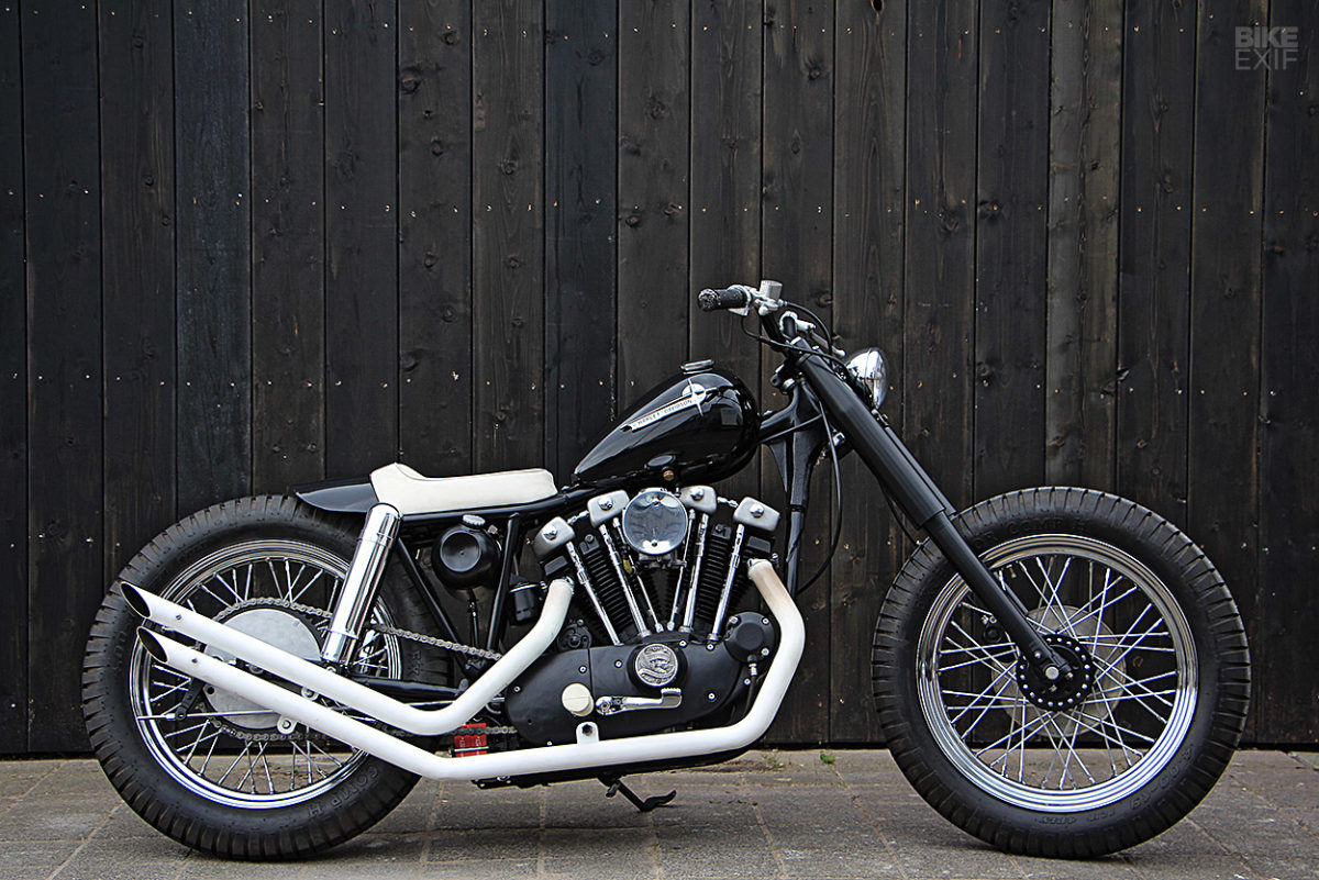 Dutch Master: Pancake's simple, sublime Sportster XLS | Bike EXIF