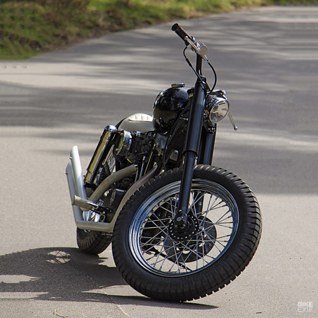 Custom Harley Ironhead Sportster by Pancake Customs