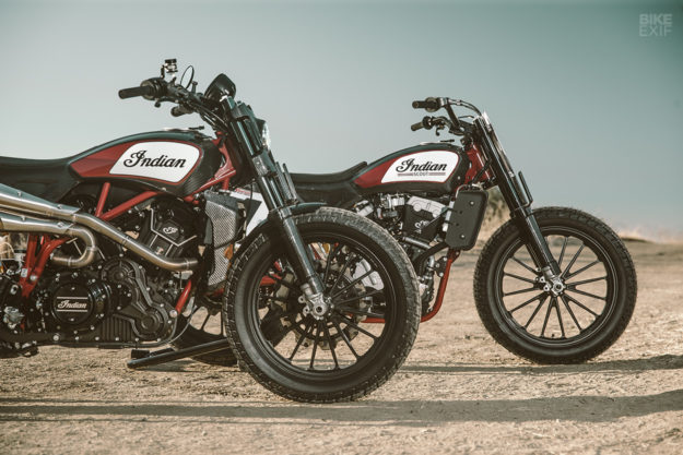 The Indian Scout FTR1200 Custom street tracker concept