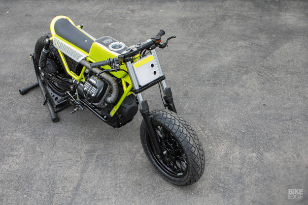 Fat Tracker: custom Moto Guzzi V9 by Untitled Motorcycles
