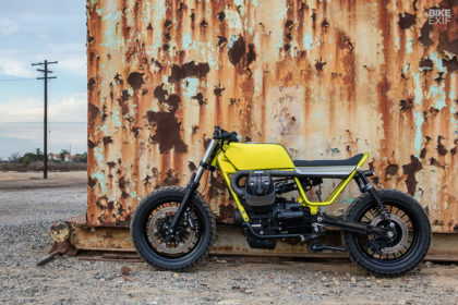 Fat Tracker: custom Moto Guzzi V9 by Untitled Motorcycles