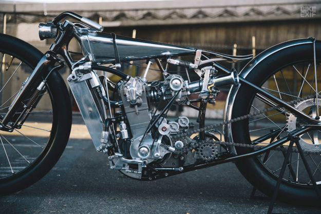 Supercharged KTM custom motorcycle by Hazan Motorworks