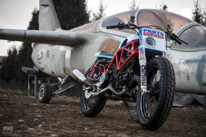 Desmo Flat: Ducati 750SS tracker by Home Made Motorcycles