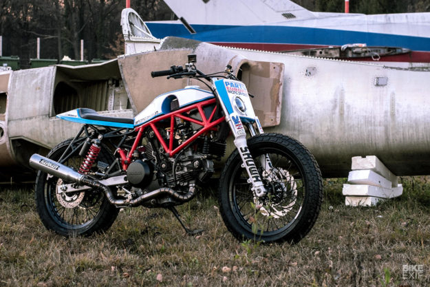 Desmo Flat: Ducati 750SS tracker by Home Made Motorcycles