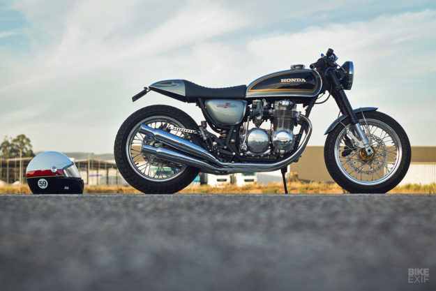 Tribute to an Icon: Ton-up Garage's Honda CB500 Four restomod