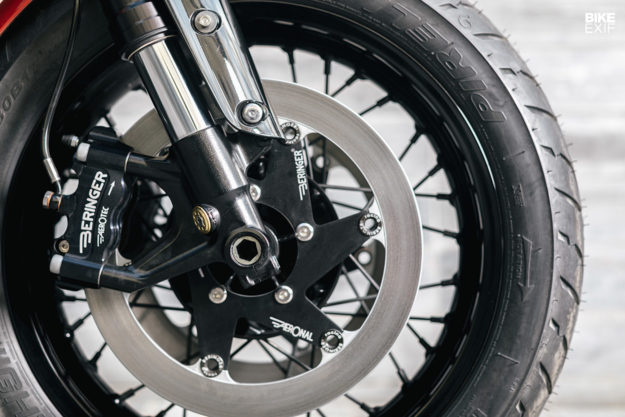 Custom Triumph Bonneville Bobber by Modification Motorcycles