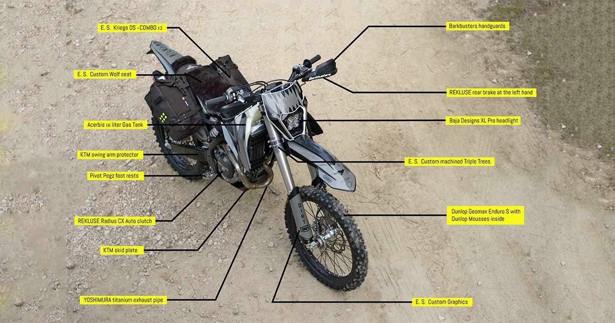 Enduro Engineering Ignition Wire Guard 27-1017 KTM Husqvarna Moto Dirt Bike 