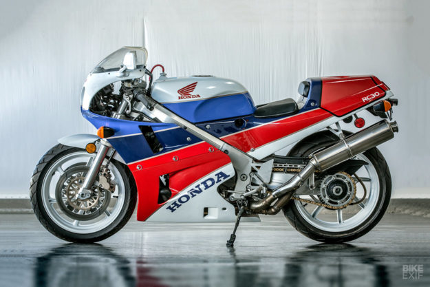 Original Honda RC30 for sale at Bonhams