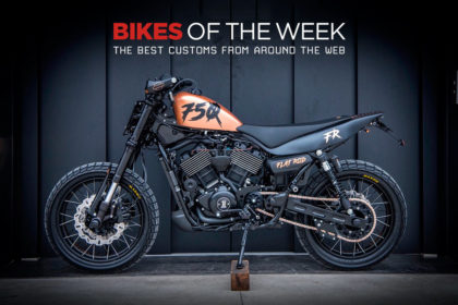 The best cafe racers, scramblers and trackers of the week