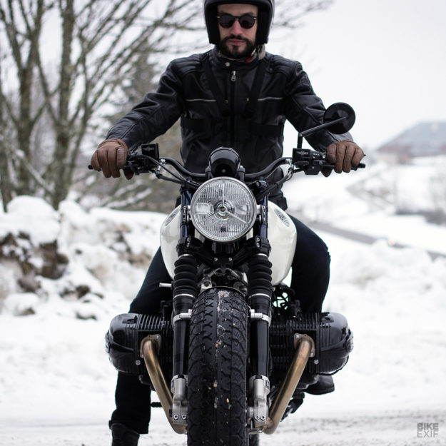 A bobber-tinged kit for the BMW R nineT by BAAK Motocyclettes