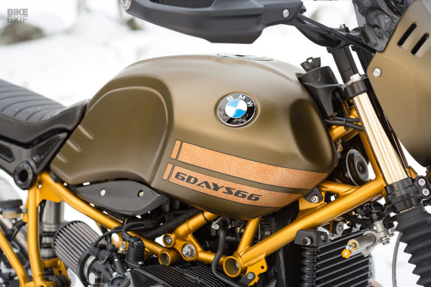 An ice cool custom BMW R nineT Urban G/S from UCC of Sweden