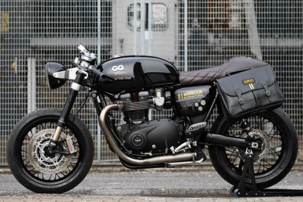 GQ Barbour Triumph Thruxton R by Untitled Motorcycles