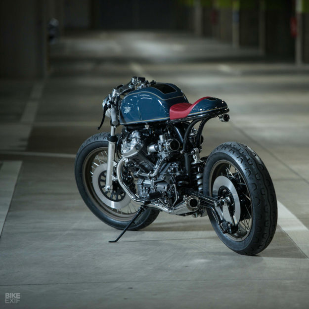Genius at work: Wedge of Japan turns the GL400 into a stylish Honda cafe racer