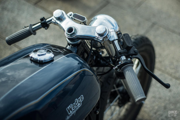 Genius at work: Wedge of Japan turns the GL400 into a stylish Honda cafe racer