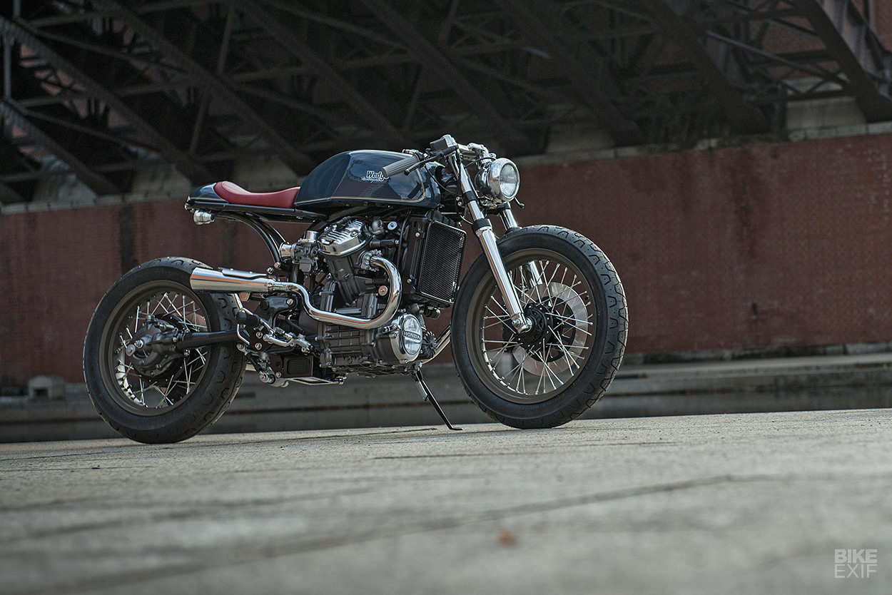 Genius at work: Wedgeof Japan turns the GL400 into a stylish Honda cafe racer