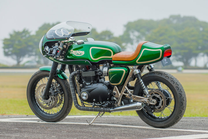 The Mongrel: A ‘Rickman’ Triumph T120 cafe racer | Bike EXIF