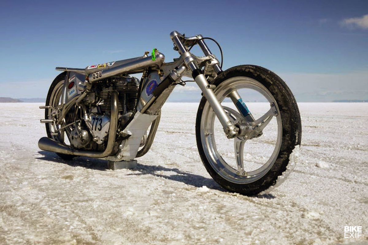 Target: Hitting 200 mph with a 68-year-old Triumph engine | Bike EXIF