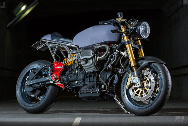 One of One: A very limited edition Guzzi V11 from Japan, by Katsu Motorworks