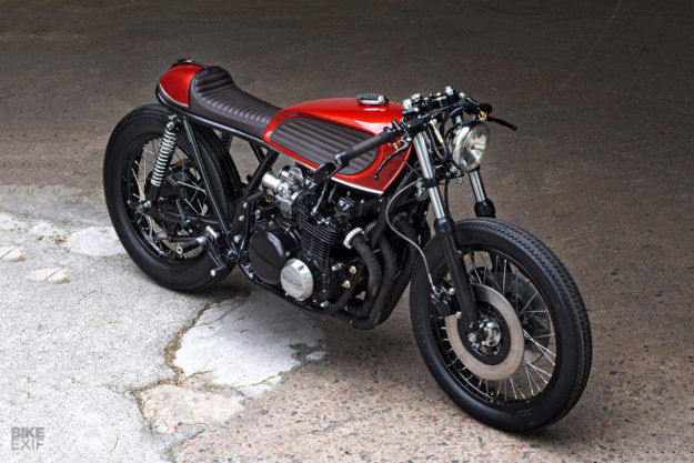 Barn rescue: The Swedish workshop PAAL has restored this Kawasaki KZ650 to cafe racer perfection