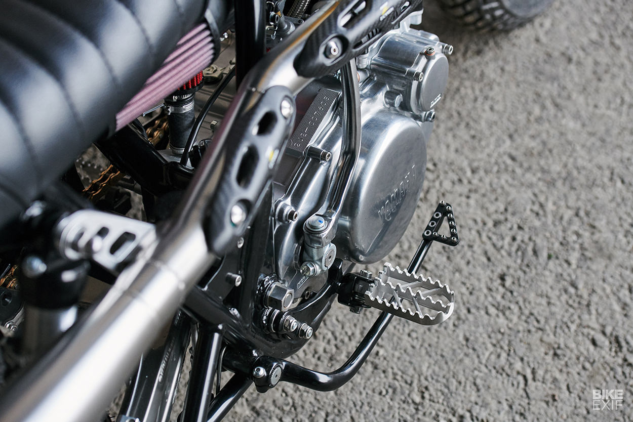 Affiche Moto - Le Scrambler, Yamaha 500 SR 500 XT - Si J'aurais Su ! Format  42 x 59,4 cm - A2