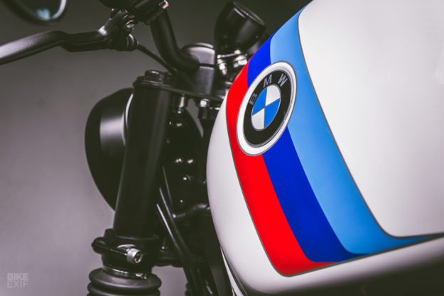 A BMW R100RS cafe racer built by the boss of the F2 team Campos Racing