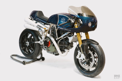 A Walt Siegl Ducati Monster with a discreet muscle car vibe