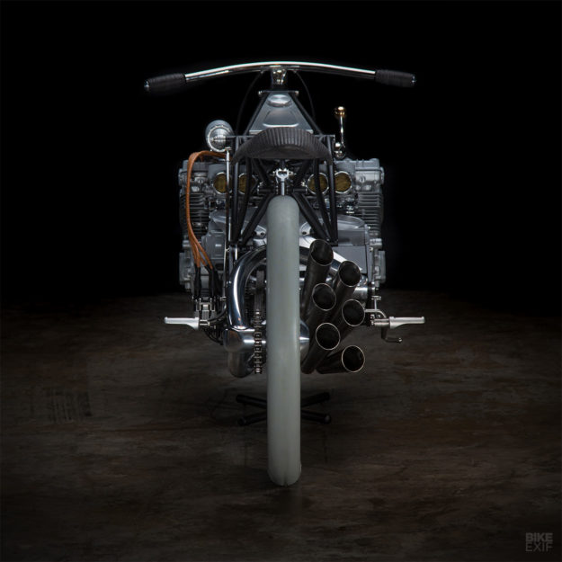 A Modern-Day Majestic: ‘The Six’ with Honda CBX power, by Revival Cycles