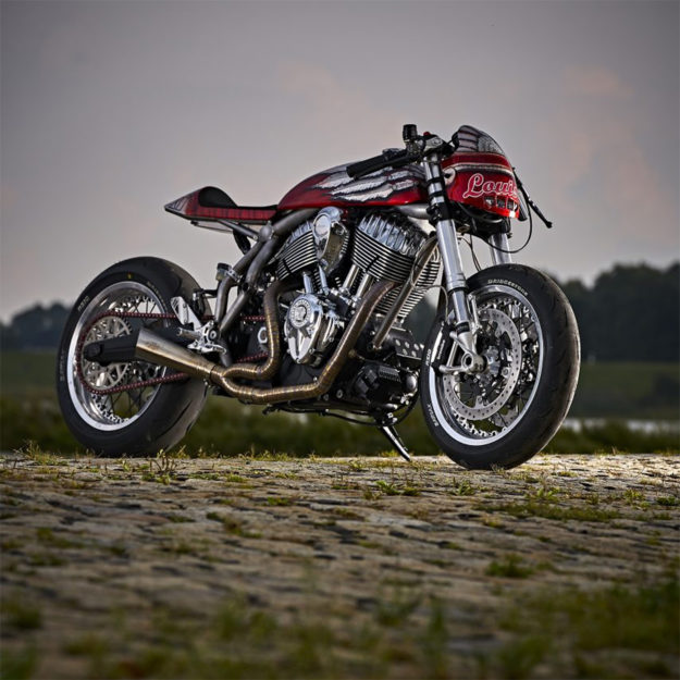 Indian Chief cafe racer by Detlev Louis Motorrad