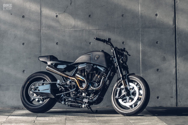 Raging Dagger: A hot-rodded Harley Forty-Eight from Rough Crafts