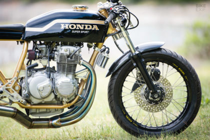 Z1 Beater! A Honda CB400F Tuned for the Track | Bike EXIF