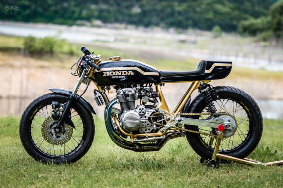 Z1 Beater! A Honda CB400F Tuned for the Track | Bike EXIF