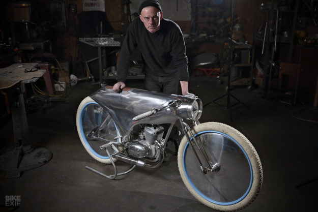 Motorcycle Art: A BSA Bantam built by Craig Rodsmith for the Haas Moto Museum