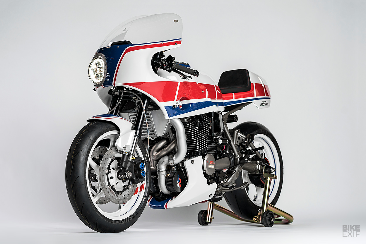 Turbo Maximus: Derek Kimes' boosted Yamaha XJ750 Maxim | Bike EXIF