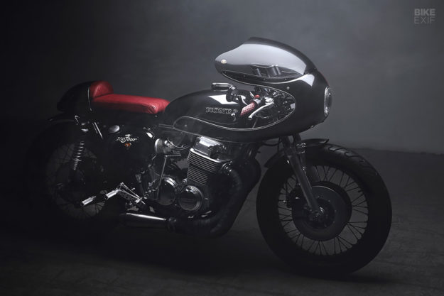 A born again 1974 Honda CB750K cafe racer from Augment Collective of Toronto