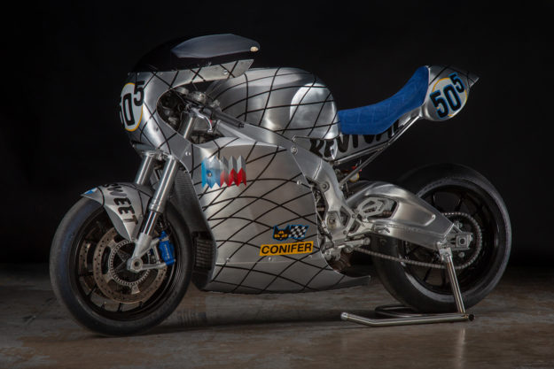 A custom BMW S1000RR by Revival Cycles