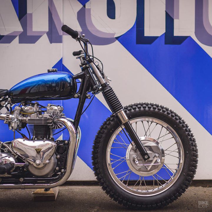 Vintage Perfection: Retrograde's Triumph Tiger T110 | Bike EXIF